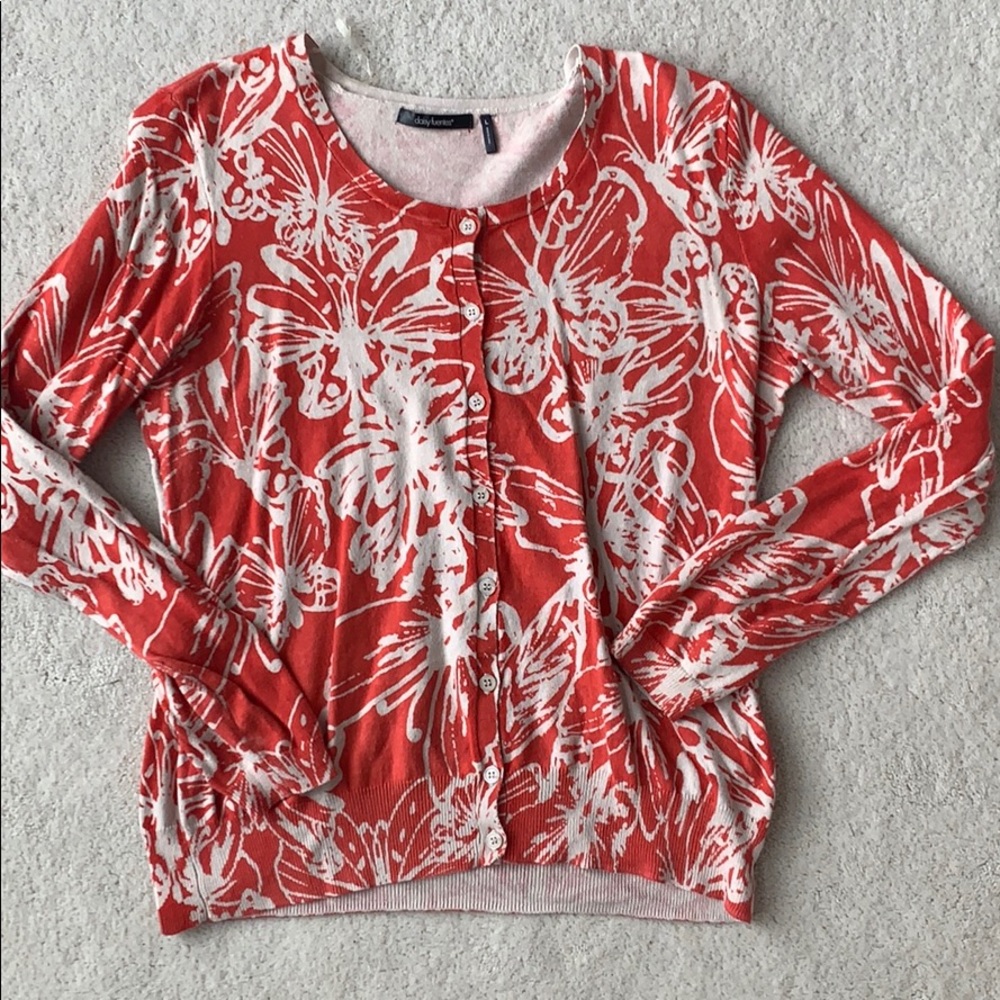 💡🚧Bring orange cardigan